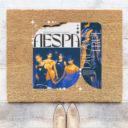 Discover Aespa Coir Doormats, Dreams Come True Aespa Coir Doormats, Aespa Savage Coir Doormats, Aespa Vintage Coir Doormats, Aespa Y2K Coir Doormats