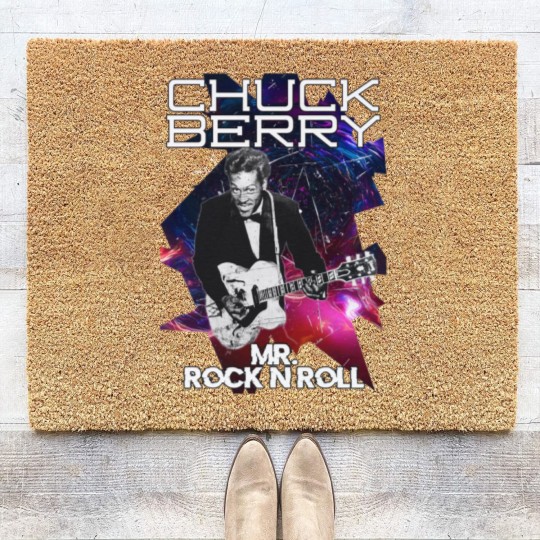 Discover CHUCK BERRY Rock N Roll Coir Doormats