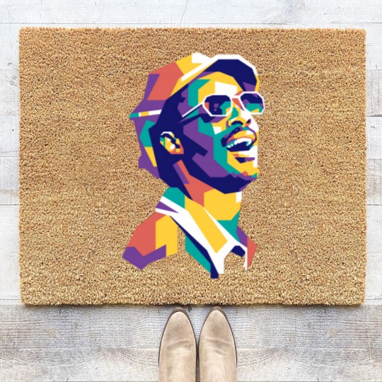 Discover Stevie Wonder WPAP Limit Color Coir Doormats