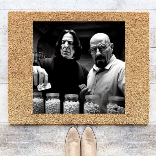 Discover Snape! We need to Cook! Unisex Gildan Cotton Coir Doormats