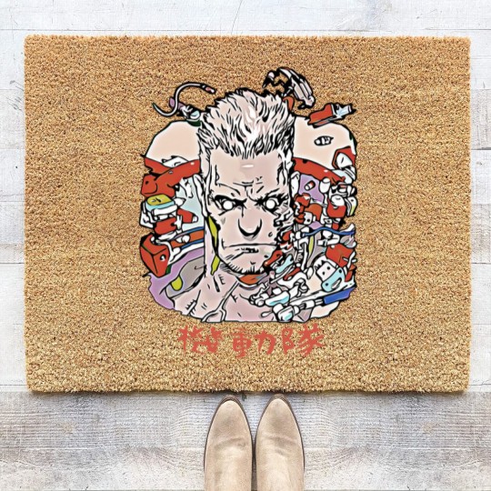 Discover Ghost in the Shell Batou - Ghost In The Shell - Coir Doormats