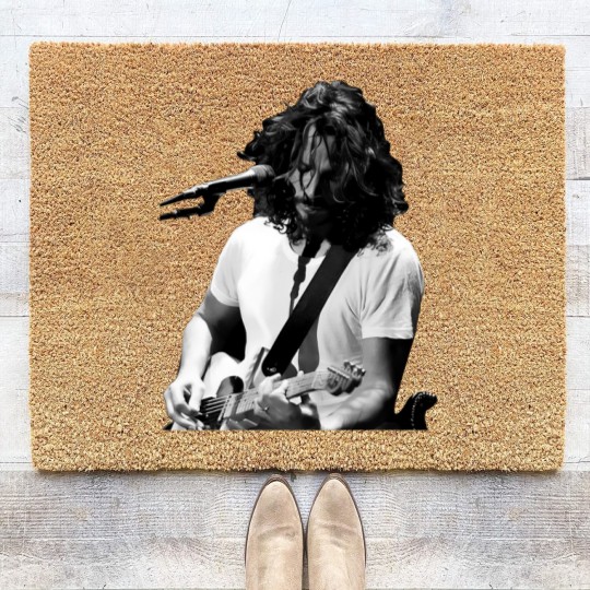 Discover Chris Cornell  Rock music  Gift Coir Doormats