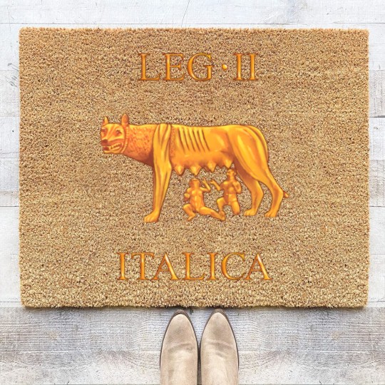 Discover 2nd Roman Legion II Italica Coir Doormats