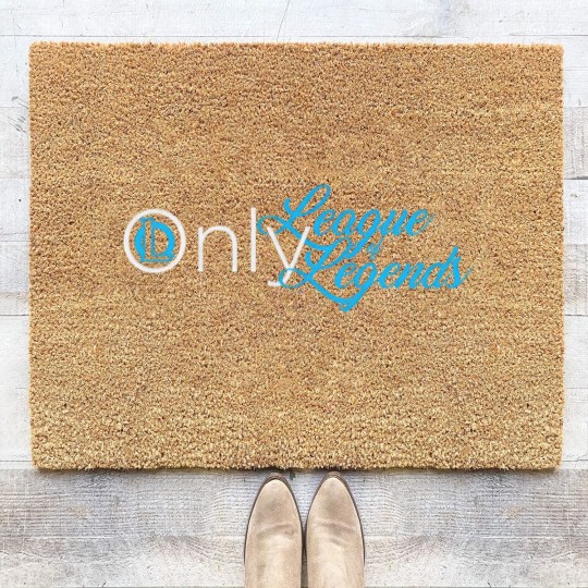 Discover Only League Of Legends OF Funny League Of Legends Coir Doormats meme Unisex League of Legends