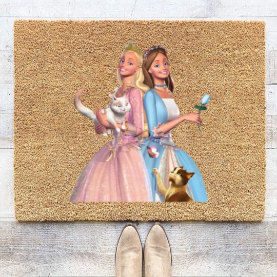 Discover Barbiee Princess and the Pauper   (1) Coir Doormats
