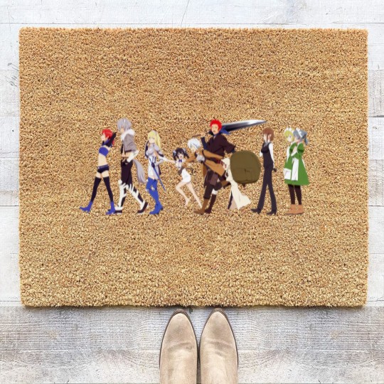 Discover Danmachi Coir Doormats