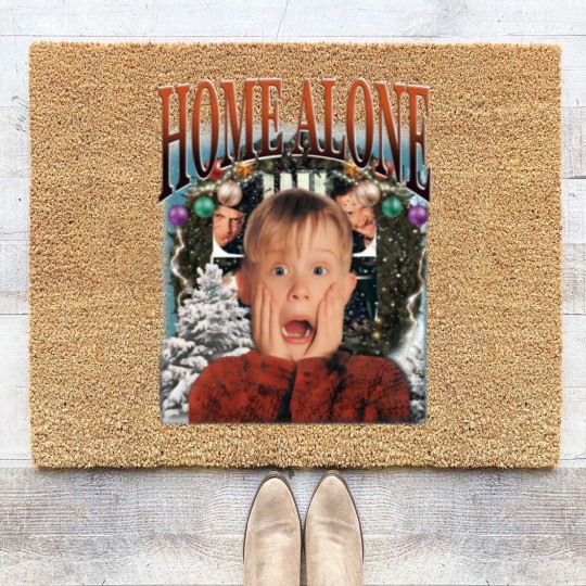 Discover Retro Home Alone Coir Doormats, Home Alone Coir Doormats, Home Alone Coir Doormats, Home Alone Christmas Coir Doormats