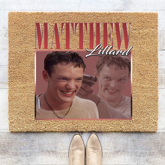 Discover Matthew Lillard Scream Coir Doormats,Matthew Lillard Homage