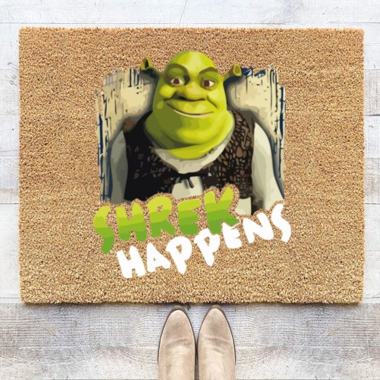 Discover Sexy Shrek  shrek meme face  shrek wazowski  Essential Coir Doormats