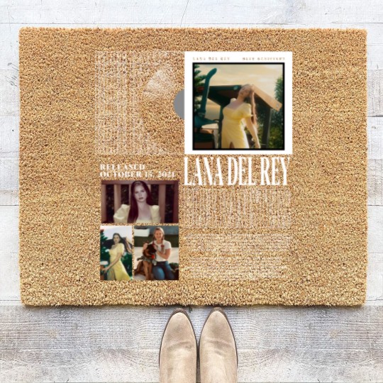 Discover Lana Del Rey Coir Doormats