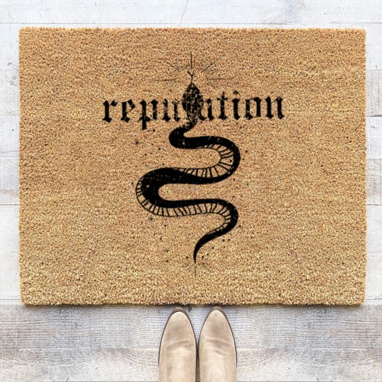 Discover Reputation Snake Coir Doormats, Reputation Merch