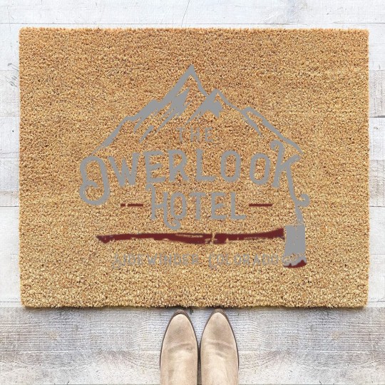 Discover The Shining Overlook Hotel Coir Doormats, Movie Inspired ,The Shining Halloween Coir Doormats