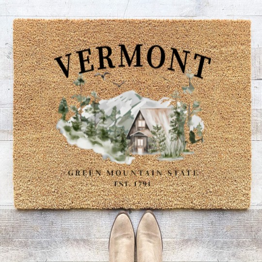 Discover Unisex Vermont Green Mountain State Coir Doormats Coir Doormats Coir Doormats