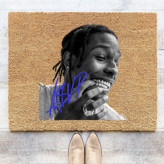 Discover ASAP Rocky Coir Doormats, asap Graphic Coir Doormats, Rocky Merch