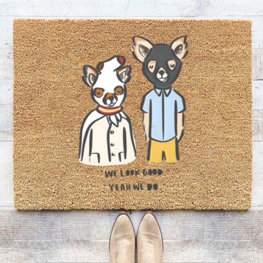 Discover Fantastics Mr. Fox - Ash and Kristofferson Coir Doormats