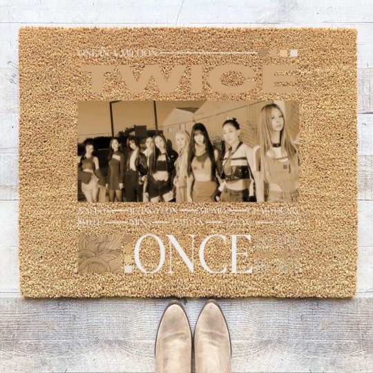 Discover Vintage Twice Coir Doormats, Twice Unisex Kpop Coir Doormats