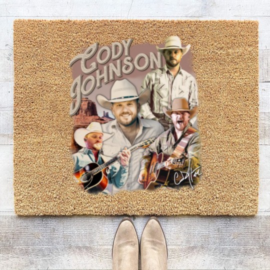 Discover Vintage Cody Johnsonn Coir Doormats, The Leather Tour 2024 Coir Doormats