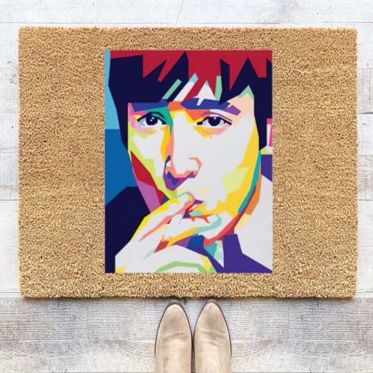 Discover J Lennon in pop art - J Lennon - Coir Doormats