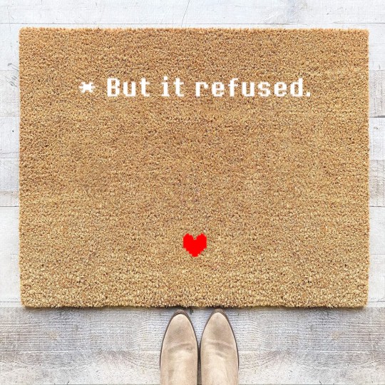 Discover Undertale - But it refused - Undertale - Coir Doormats
