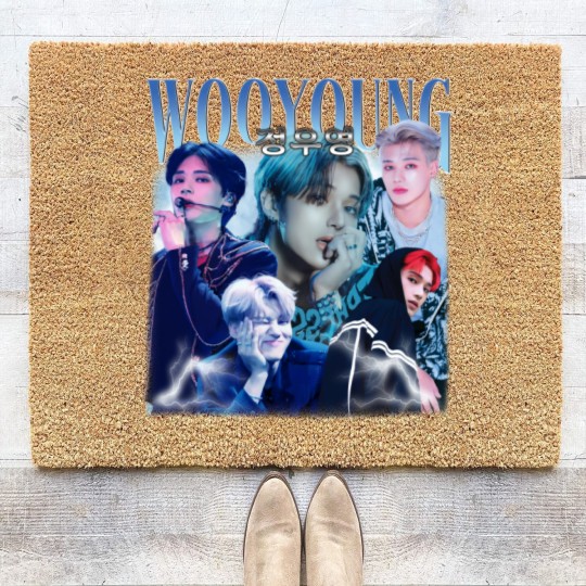 Discover Wooyoung Coir Doormats | Ateez Coir Doormats | Wooyoung Coir Doormats | Song Min-Gi Coir Doormats