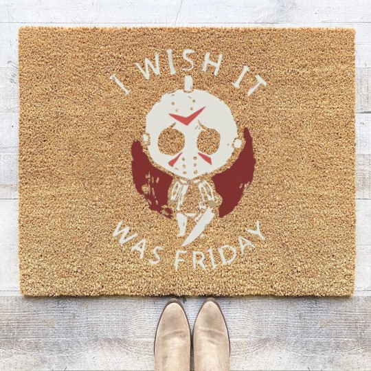 Discover I Wish it was Friday Coir Doormats