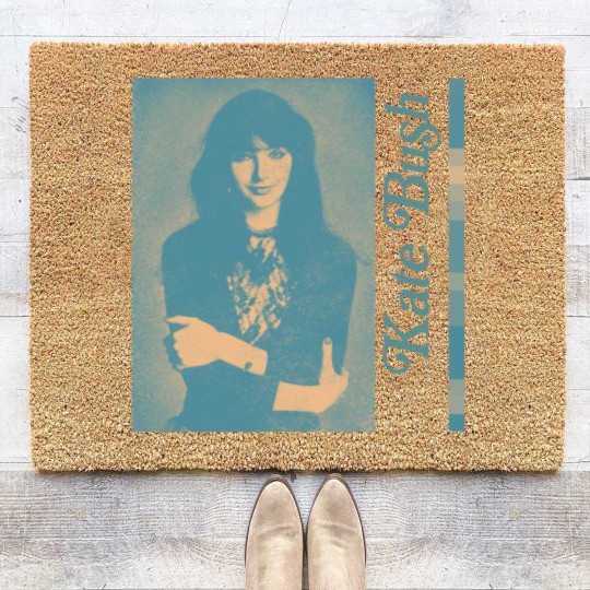 Discover Kate Bush / Retro Style FanArt - Kate Bush - Coir Doormats
