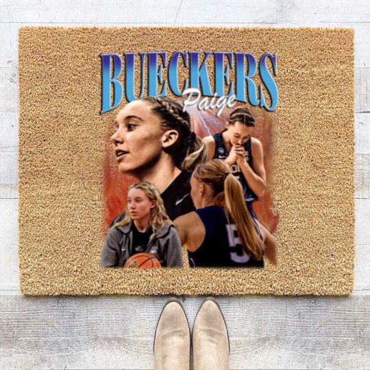 Discover Paige Bueckers Coir Doormats Basketball Player