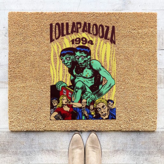 Discover Vintage 1994 Lollapalooza Tour Coir Doormats
