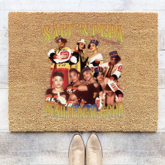 Discover Salt n Pepa Coir Doormats Coir Doormats, Salt n Pepa Coir Doormats, Salt n Pepa Hiphop Rapper Coir Doormats