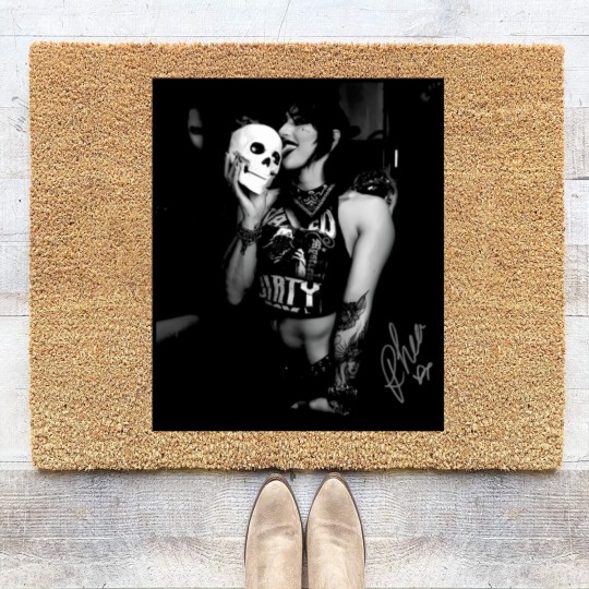 Discover Rhea Ripley Skull Coir Doormats Size S-5XL Coir Doormats