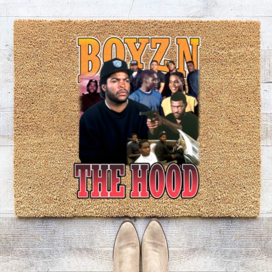 Discover Boyz n the Hood Ice Cube Rap Coir Doormats Movie Vintage Style Coir Doormats NWA Coir Doormats