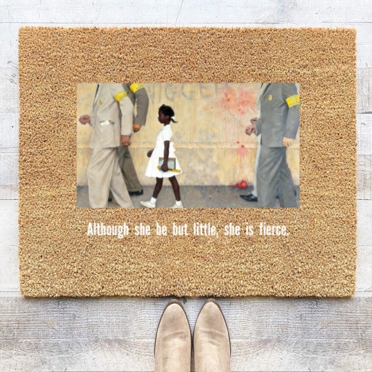 Discover Ruby Bridges Black History Month Coir Doormats, Civil Rights Coir Doormats