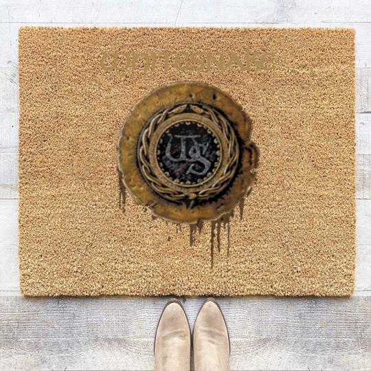 Discover Whitesnake logo The old Whitesnake Whitesnake logo brand Whitesnake Coir Doormats