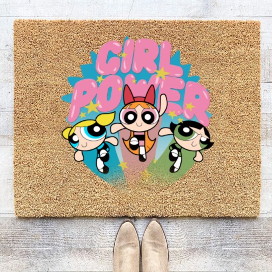 Discover Powerpuff Girls Coir Doormats, Girl Power Coir Doormats