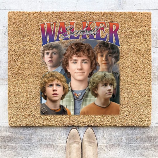Discover Walker Scobell Coir Doormats, Walker Scobell Percy Jackson 2024 Coir Doormats, Camp Half Blood Coir Doormats