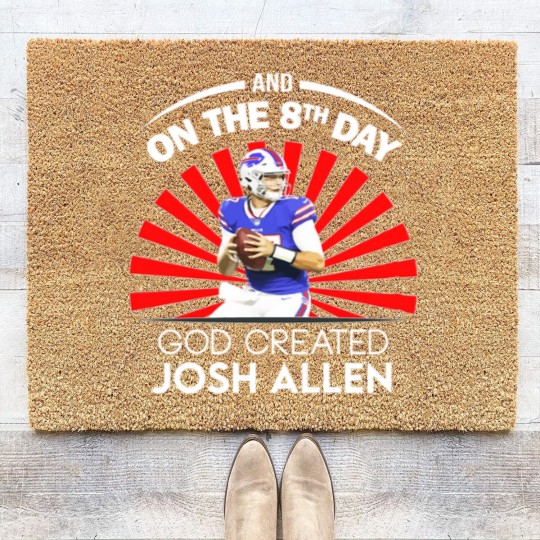 Discover Funny Josh Allen Coir Doormats