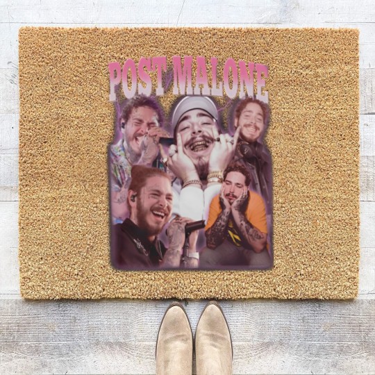 Discover Post Malone Vintage Coir Doormats, Post Malone Tees