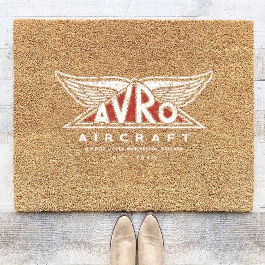 Discover Avro Logo Coir Doormats