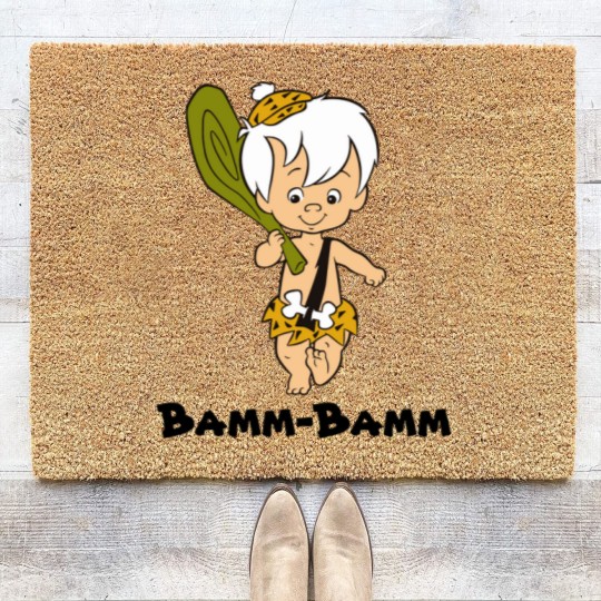 Discover The Flintstones | Bamm-Bamm Rubble Coir Doormats