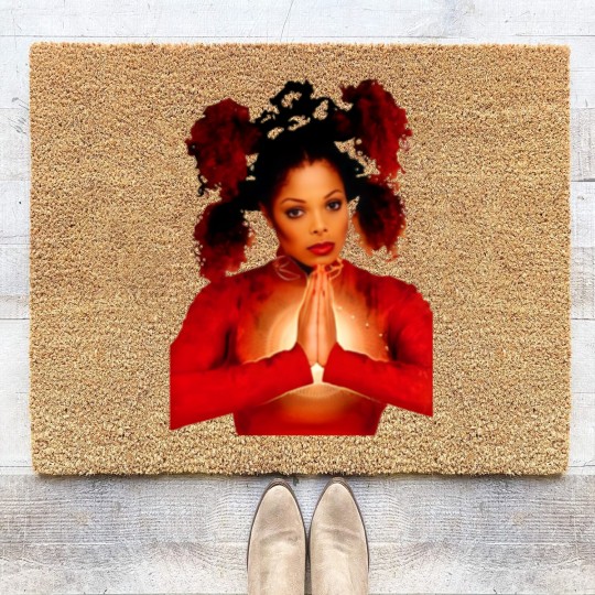 Discover Vintage Janet Jackson - Janet Jackson - Coir Doormats