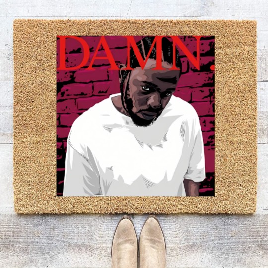 Discover DAMN Album - Kendrick Lamar - Coir Doormats