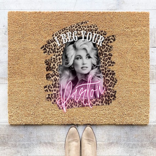 Discover Dolly Parton Coir Doormats, Dolly Parton Vintage, Country Unisex Music Graphic Unisex Coir Doormats