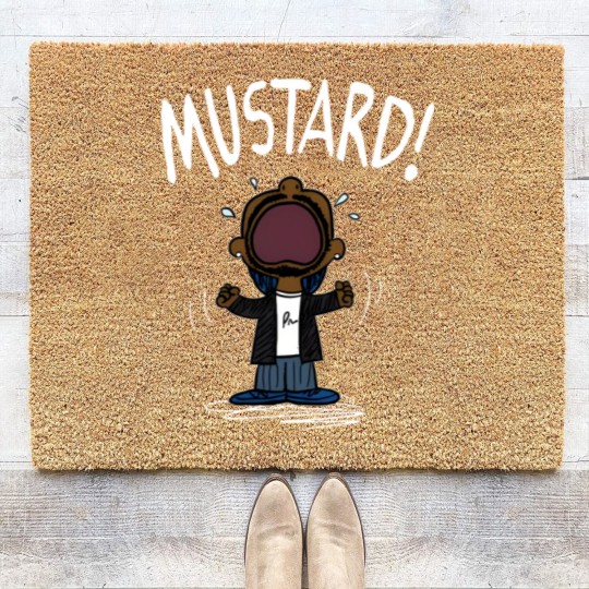 Discover Kendrick Lamar Mustard Music Coir Doormats