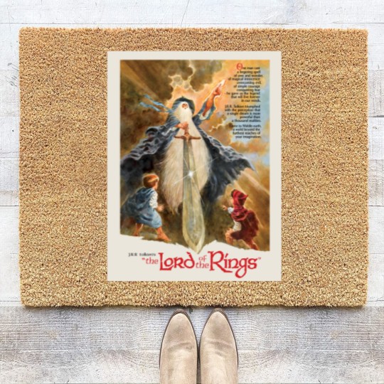 Discover Vtg 1978 Lord of the Rings Coir Doormats