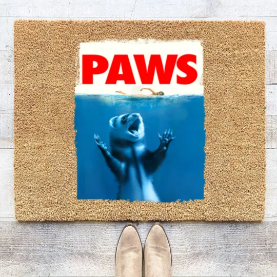 Discover Paws Ferret Funny Ferret Lover Coir Doormats