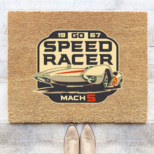 Discover Speed Racer Coir Doormats