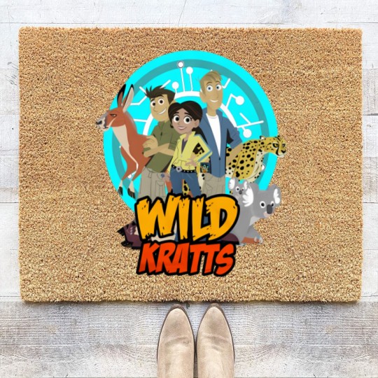 Discover Wild Kratts Birthday Coir Doormats, Wild Kratts Theme Party, Personalized Coir Doormats