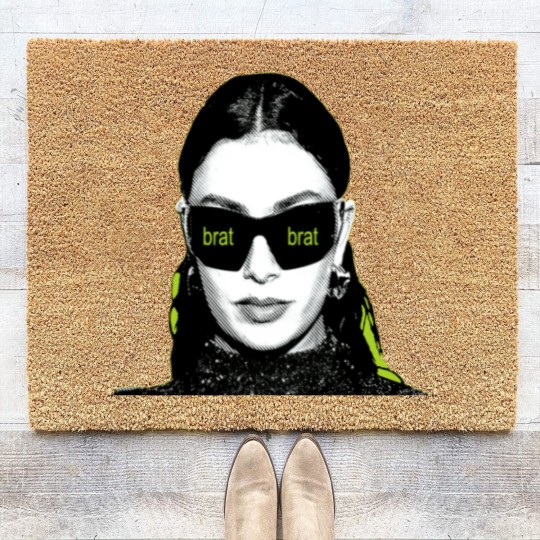 Discover BRAT CHARLI XCX Album Coir Doormats