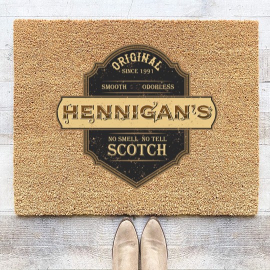 Discover Seinfeld Hennigan's Scotch Seinfeld Coir Doormats