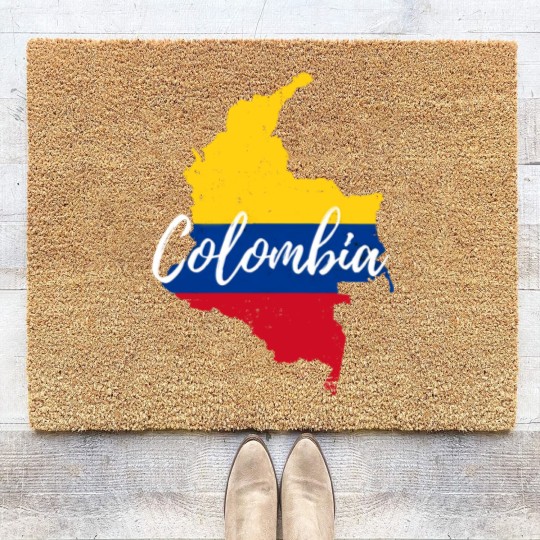 Discover Mapa de Colombia - Map of Colombia - Colombia - Coir Doormats